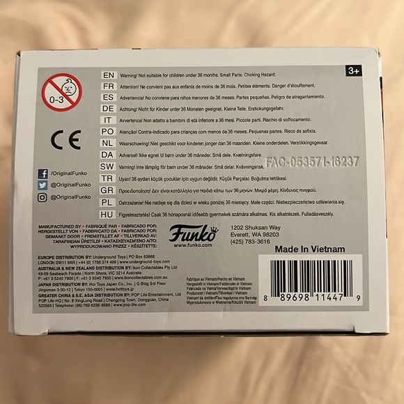 NIB Vaulted Rare Funko Pop Disney Voyager Moana 217 - Picture 5 of 7